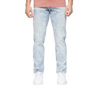 Crosshatch Mens Cadman Straight Jeans (Light Wash) - Medium Blue - Size 38 Long