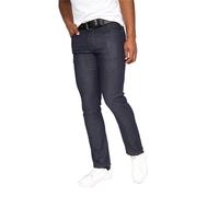 Crosshatch Mens Cadman Straight Jeans (Raw Wash) - Navy/Blue - Size 34 Short