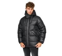 Crosshatch Mens Camptor Panelled Jacket - Black - XXL - Black - 100% Polyester