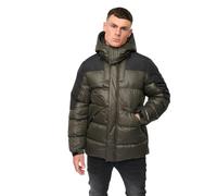 Crosshatch Mens Camptor Panelled Jacket - Olive - M - Olive - 100% Polyester