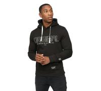Crosshatch Mens Carrimoore Hoodie - Black - Black - S - 60% Cotton/40% Polyester