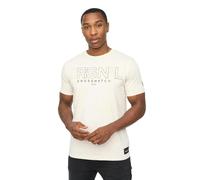 Crosshatch Mens Carrimoore T-Shirt - Off White - S - Off White