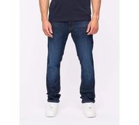Crosshatch - Men's 'CHAS' Straight Fit Jeans - Dark Wash