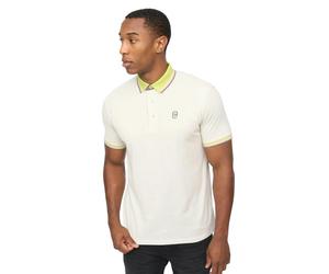 Crosshatch Mens Chimlacks Polo Shirt - White - White - L - 100% Cotton
