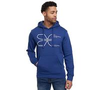 Crosshatch Men's CUTUPS CH Hoody Hooded Sweatshirt, Blue, XXL