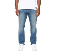 Crosshatch Mens Detendu Relaxed Fit Jeans (Mid Wash) - Medium Blue - Size 36 Regular