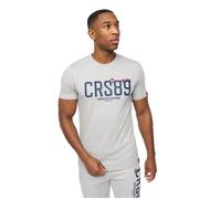 Crosshatch Mens Ellsworth T-Shirt (Grey Marl) Cotton - Size Medium