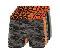 Crosshatch Mens Endocamo Regular Boxer Shorts (Pack of 5) BG2589