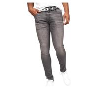 Crosshatch - Mens Essentials Barbeck Classic Slim Fit Jeans(Barbeck/Grey Wash-W40/30L)
