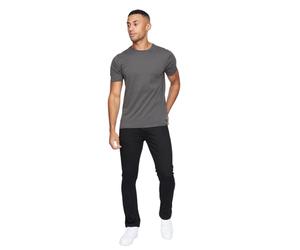 Crosshatch - Mens Essentials Buraca Classic Slim Fit Jeans(Buraca/Black-W40/30L)