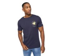 Crosshatch Mens Flowers T-Shirt BG2084