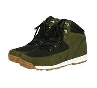 Crosshatch Mens Fordbliss Ankle Boots - Olive/Black - 10 UK - Olive/Black - 100% Mixed