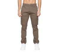 Crosshatch Mens Frentons Cargo Trousers (Khaki) - Size 34 Regular