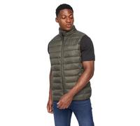 Crosshatch Mens Gattering Quilted Gilet (Olive Camo) - Size 2XL