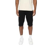 Crosshatch Mens Hammersmith Denim Shorts - Black Wash - 34R - Black Wash - 98% Cotton/2% Elastane
