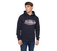 Crosshatch Mens Hellmere Hoodie - Navy - Navy - S - 60% Cotton/40% Polyester