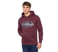 Crosshatch Mens Hellmere Hoodie (Rum Raisin) - Purple - Size Large