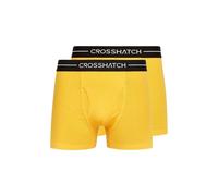 Crosshatch Mens Hexter Boxer Shorts (Pack Of 2) BG858
