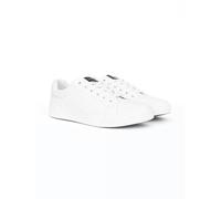 Crosshatch Mens Huseby Trainers - White - White - 8 UK