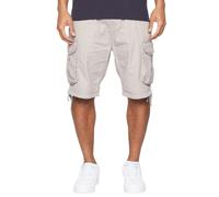 Crosshatch Mens Jamstar Cargo Shorts - Grey - 34R - Grey - 100% Cotton
