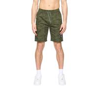 Crosshatch Mens Janscore Elasticated Waist Cargo Shorts BG2521