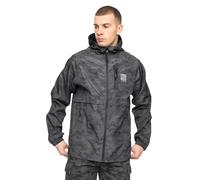 Crosshatch Mens Janscore Jacket - Dark Grey - M - Dark Grey - 100% Mixed