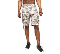 Crosshatch Mens Jimster Camo Cargo Shorts BG729