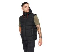 Crosshatch Mens Kampleys Embossed Gilet - Black - Black - L