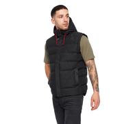 Crosshatch Mens Kampleys Embossed Gilet (Black) - Size Large