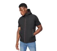 Crosshatch Mens Kampnew Embossed Gilet (Black) - Size Medium