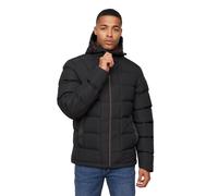 Crosshatch Mens Kampnew Embossed Jacket (Black) - Size Large