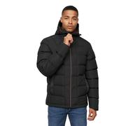 Crosshatch Mens Kampnew Embossed Jacket - Black - XXL - Black - 100% Polyester