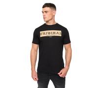 Crosshatch Mens Kratmoss T-Shirt (Black) Cotton - Size X-Large