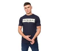 Crosshatch Mens Kratmoss T-Shirt (Navy) Cotton - Size Large