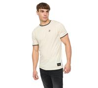 Crosshatch Mens Lamtopi T-Shirt - White - White - L