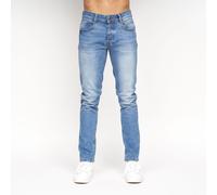 Crosshatch Men's Malcolm Slim Fit Jeans in Light Blue | Size: 40S Crosshatch Light Blue 40S