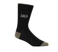 Crosshatch Mens Milato Socks (Pack of 5)One Size Olive BG1533