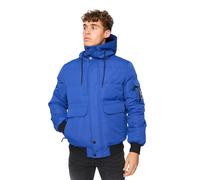 Crosshatch Mens Milwaka Bomber Jacket (Blue) - Size Large