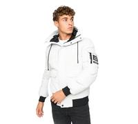 Crosshatch Mens Milwaka Bomber Jacket - Putty - XXL - Putty