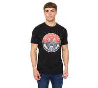 Crosshatch Mens Moules T-Shirt (Black) Cotton - Size Medium