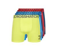 Crosshatch Mens Multi-Color Boxer Shorts, Men's Gift set with 5 Pack Boxers, Gift for your friends, boyfriend or husband(L/FECTO-ASSORTED)