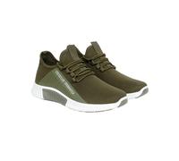 Crosshatch Mens Nimbus Trainers - Olive - 7 UK - Olive - 80% Nylon/20% Rubber