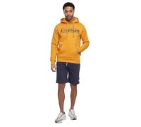 Crosshatch Mens Plain Hoodie Casual Hooded Sweatshirt Overhead Pullover (L/Goldsbury-YELLOW)