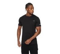 Crosshatch Mens Portville Everyday T-Shirt (Black) Cotton - Size Medium