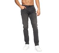 Crosshatch Mens Regular Fit Straight Fit Jeans Pants All Waist & Leg Sizes from 30W to 40W(Dark Charcoal&38W/32L)