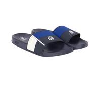 Crosshatch Mens Rentrays Sliders - Navy/Blue - Navy/Blue - 7 UK