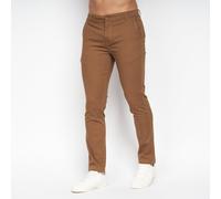 Crosshatch Mens Roysden Chinos (Cinnamon) - Navy/Red - Size 36 Regular