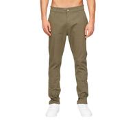 Crosshatch Mens Roysden Chinos - Khaki - 32R - Khaki - 98% Cotton/2% Elastane