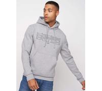 Crosshatch Scouts Mens Fleece Casual Comfort Lounge Warm Graphic Hoodie Grey