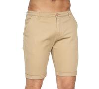 Crosshatch Mens Sinwood Chino Shorts - Sand - 38R - Sand - 98% Polyester/2% Elastane